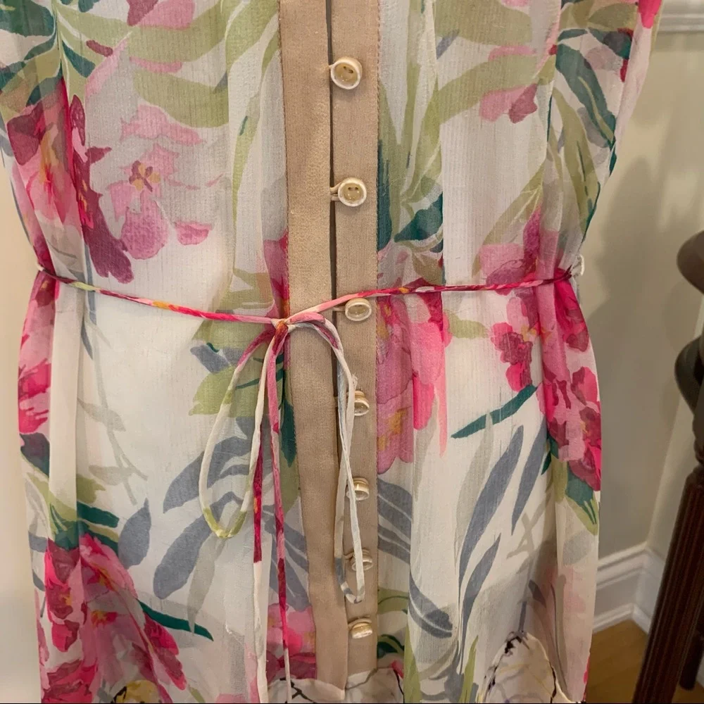 Elisabeth and James floral silk dress - Picture 5 of 12